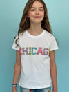 Lola + The Boys Rainbow Chicago Gem T-shirt