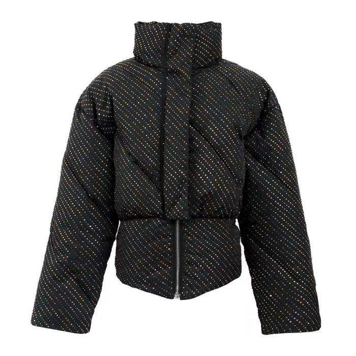 Lola + The Boys Rainbow Crystal Puffer