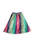 Rainbow Dot Pleated Skirt