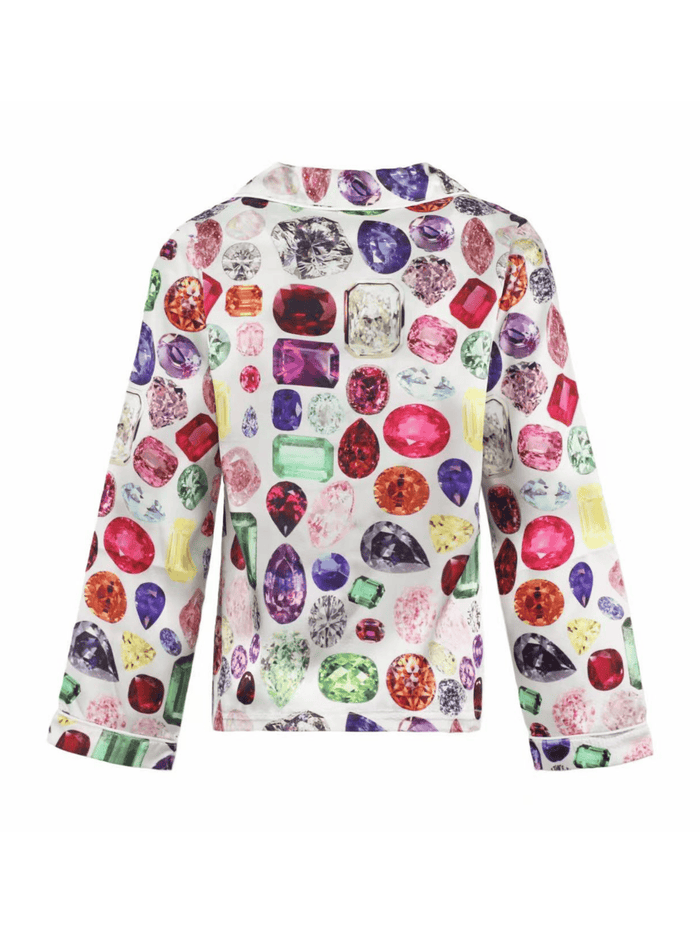 Lola + The Boys Rainbow Gem Silk Set