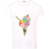 Lola + The Boys Rainbow Pearls Ice Cream T-shirt