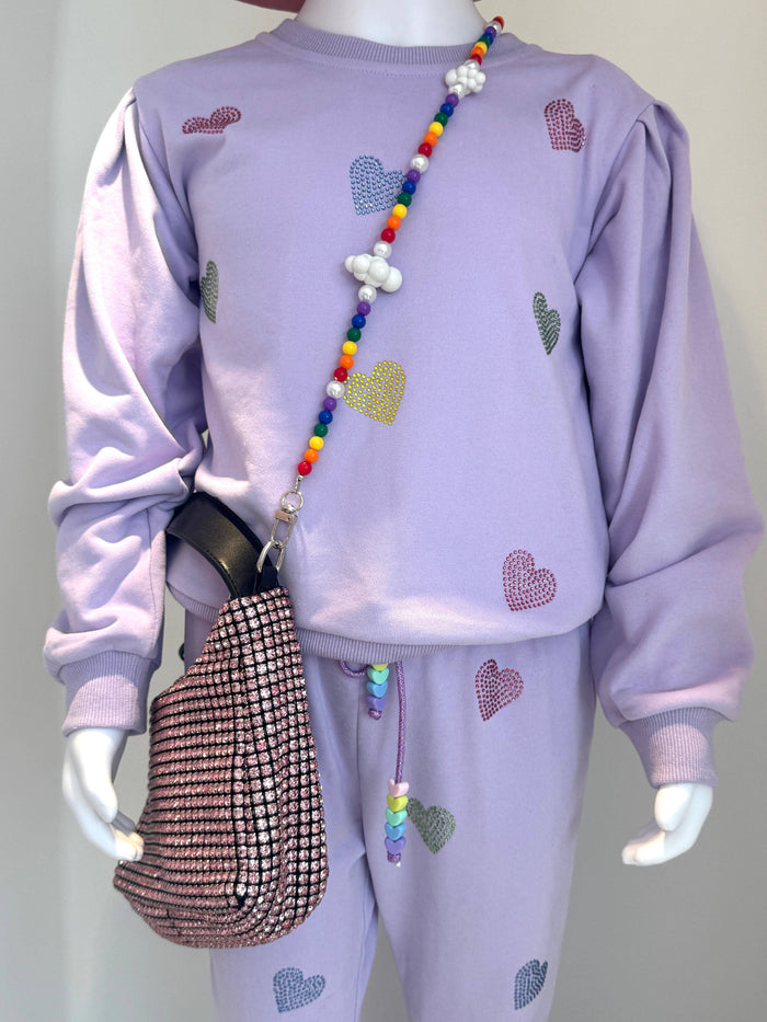 Lola + The Boys Rainbow Purse Chain