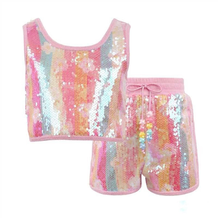 Lola + The Boys Rainbow Sequin Dreams Set