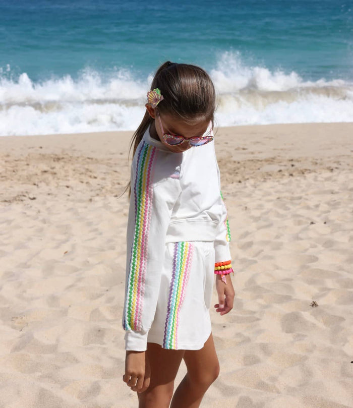 Lola + The Boys Rainbow Wave Tennis Set