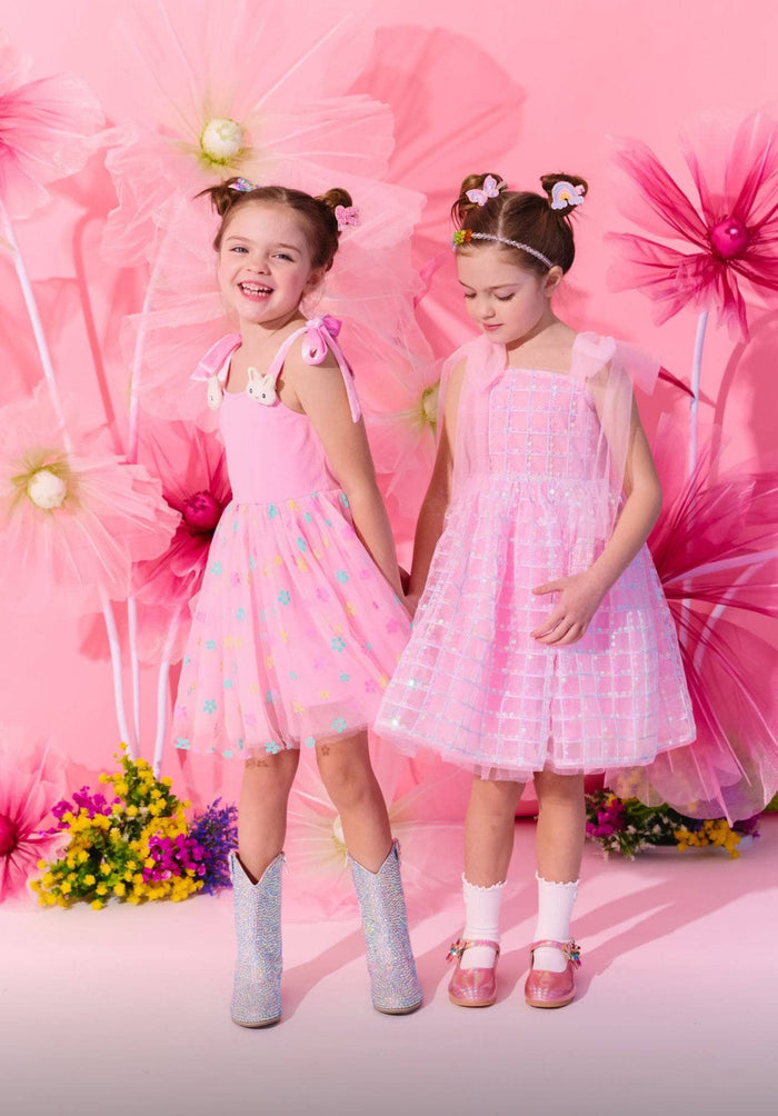 Lola + The Boys Sequin Princess Tank Dress