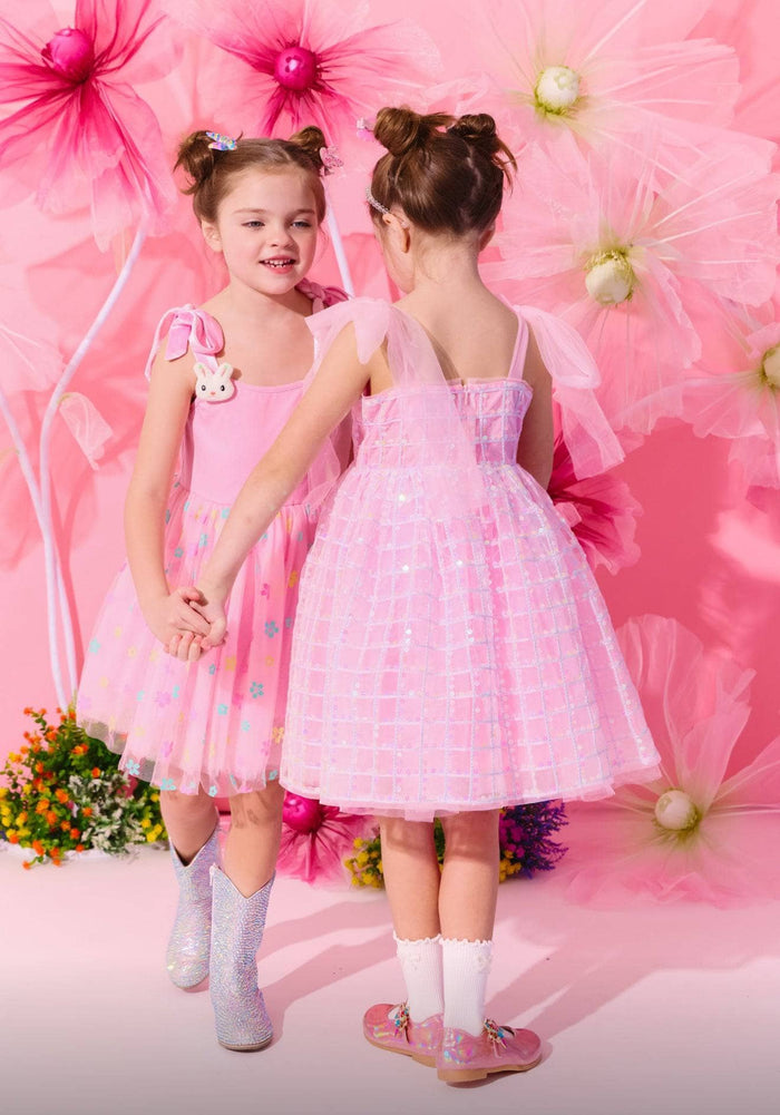 Lola + The Boys Sequin Princess Tank Dress