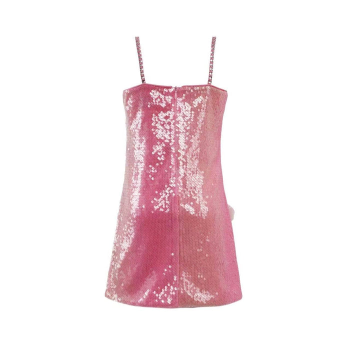 Lola + The Boys Sequin Rose Fancy Dress