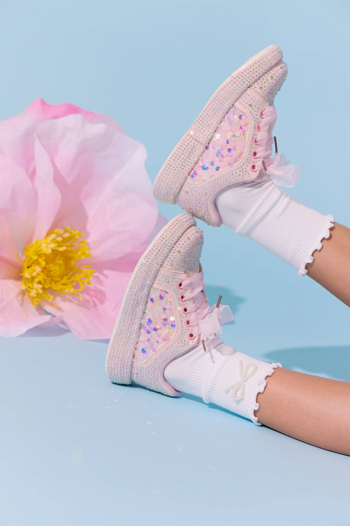 lola-new-arrival Sequin Shimmer Sneakers