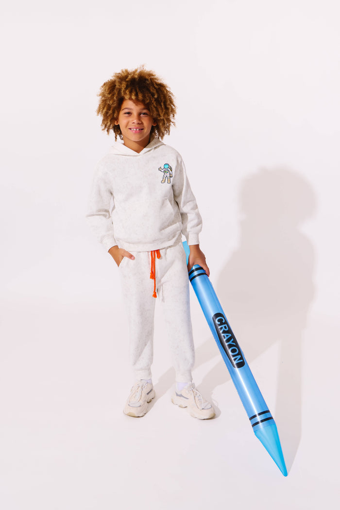 Lola + The Boys Sets Astronaut Patch Joggers Set