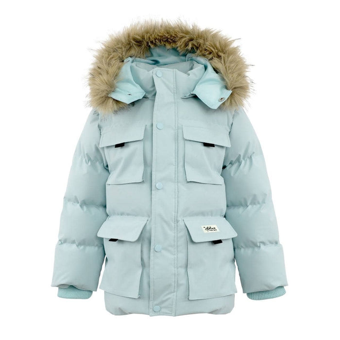 Lola + The Boys Sets Baby Blue Faux Fur Snow Set
