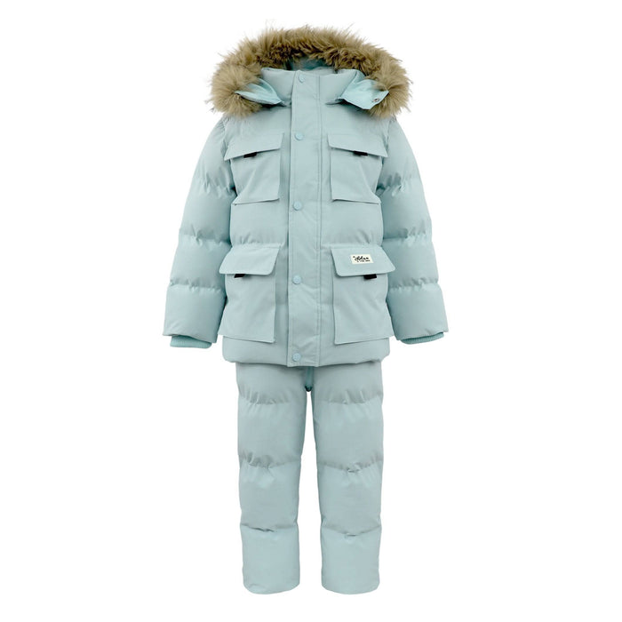 Lola + The Boys Sets Baby Blue Faux Fur Snow Set