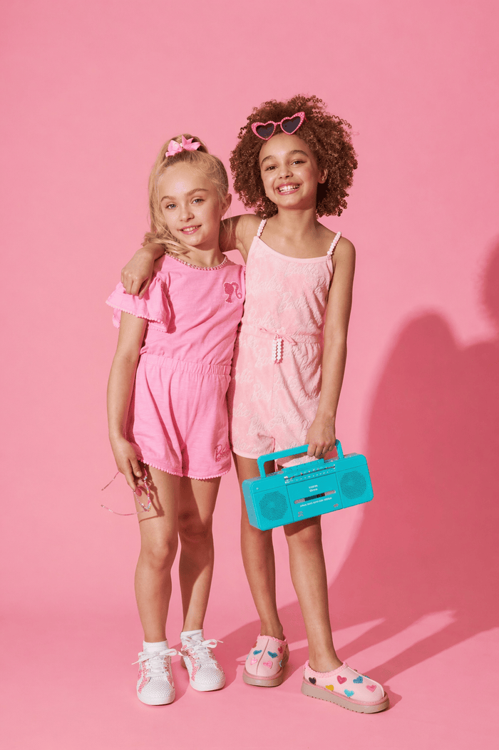 Lola + The Boys Sets Barbie™ Dreams Romper