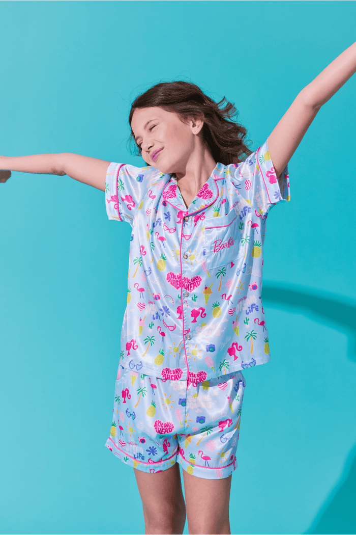 Lola + The Boys Sets Barbie Summer Silky Set