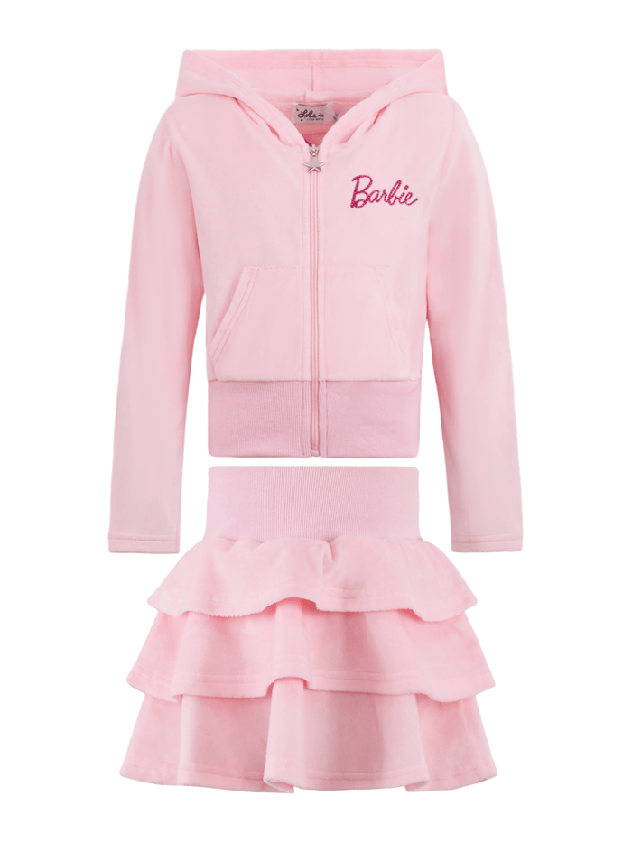 Lola + The Boys Sets 2 Barbie™ Velour Set