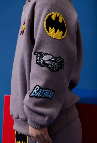 Lola + The Boys Sets Batman™ Grey Sweatshirt
