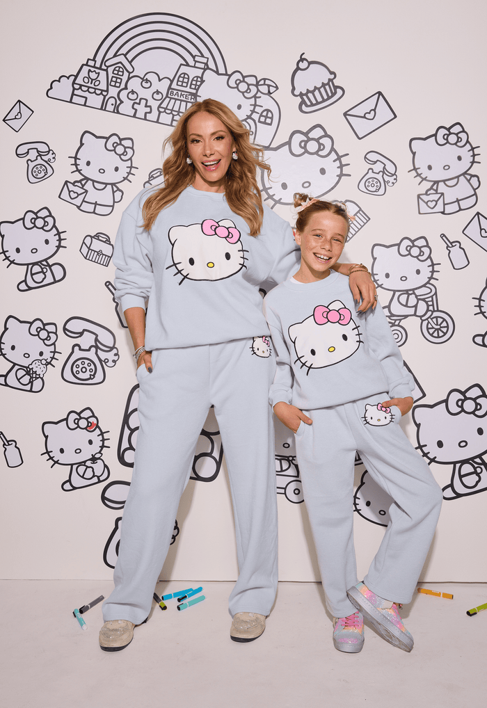 lola-hellokitty Sets Blue Super Soft Knit Hello Kitty® Set