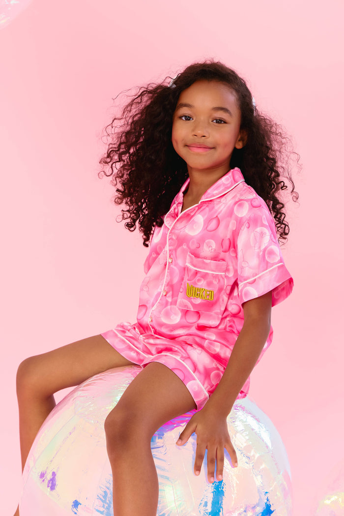 lola-wicked-collab Sets Bubble Magic Silk Short Set