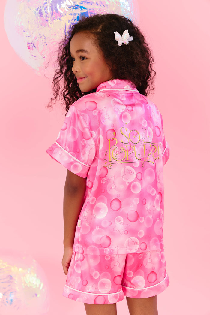 lola-wicked-collab Sets Bubble Magic Silk Short Set