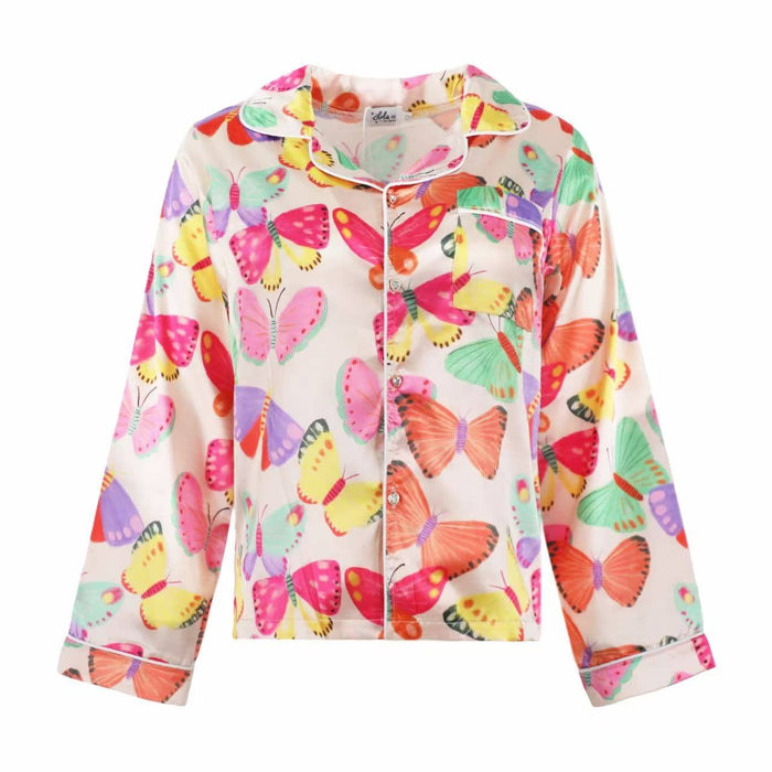 Lola + The Boys Sets Butterfly Dreams Silky Set
