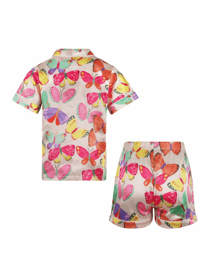 Lola and The Boys Sets Butterfly Garden Silk Set