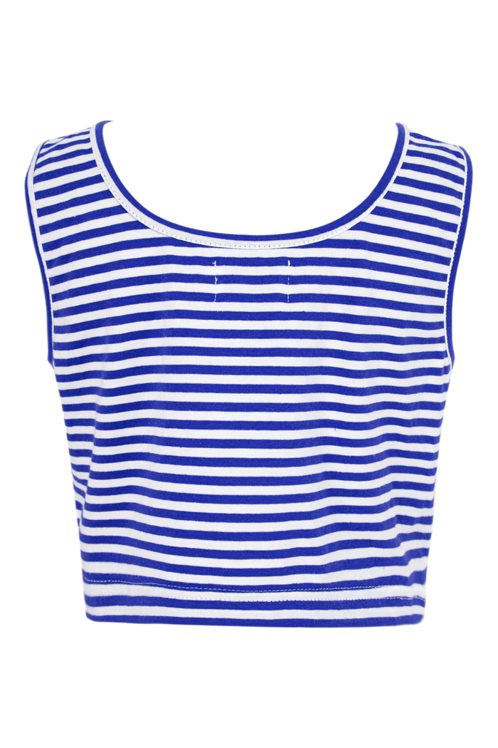 Lola + The Boys Sets Cherry Stripe Skirt Set