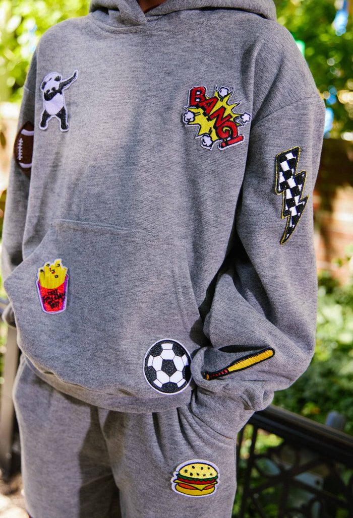 Lola + The Boys Sets Cool Patch Jogger Set