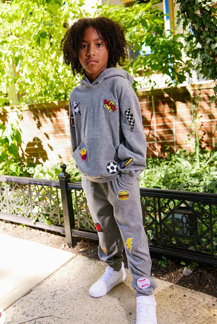Lola + The Boys Sets Cool Patch Jogger Set
