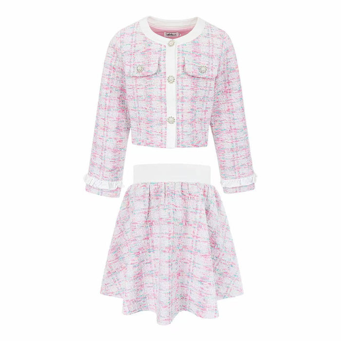 Lola + The Boys Sets Cotton Candy Coco Skirt Set