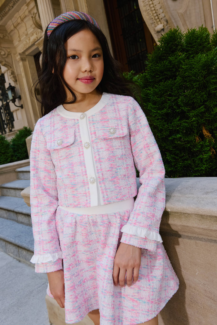 Lola + The Boys Sets 2 Cotton Candy Coco Skirt Set