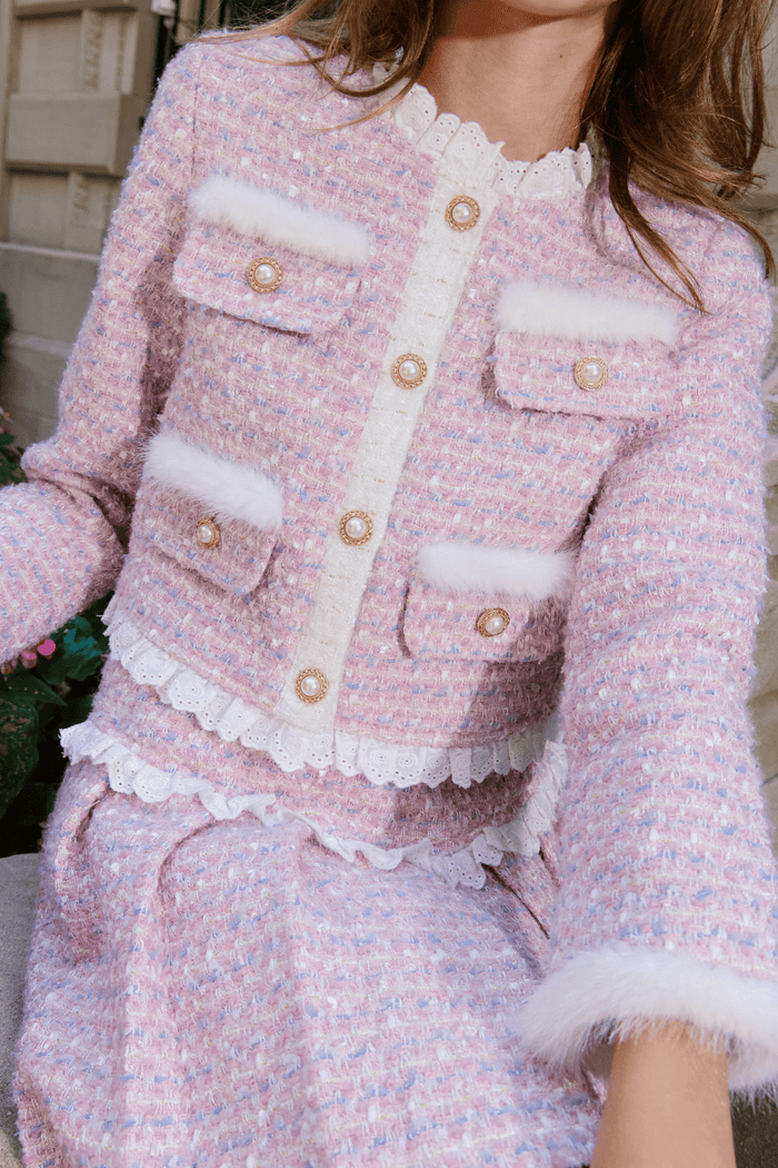 Lola + The Boys Sets Cutie Tweed Skirt Set