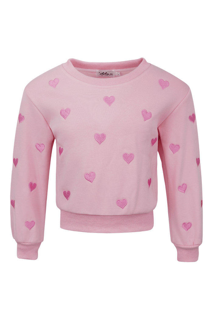 exclude-bts Sets Full Hearts Jogger Set