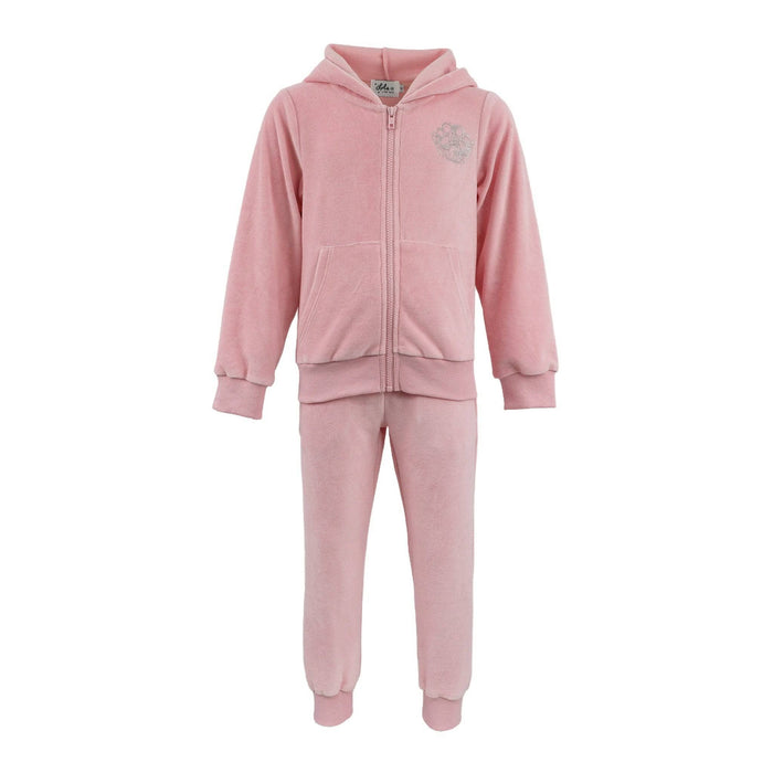 Lola + The Boys Sets Glinda Crow Velour Set