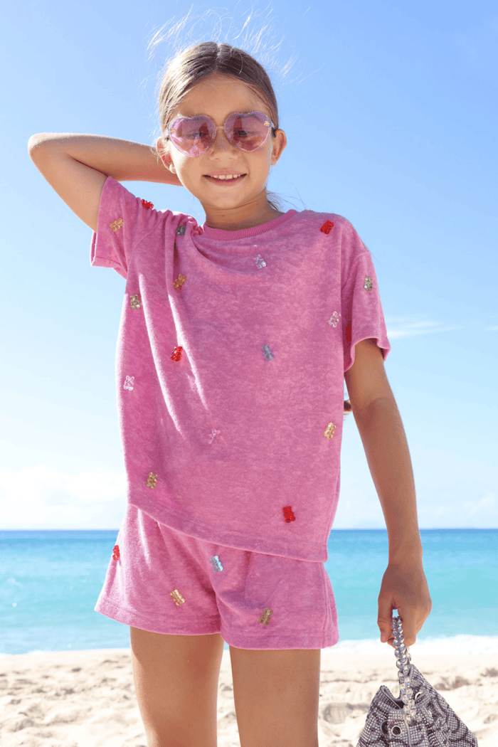 Lola + The Boys Sets Gummy Bear Short Set