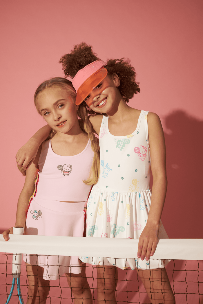 Lola + The Boys Sets Hello Kitty® and Friends Sequin Stripe Tennis Set