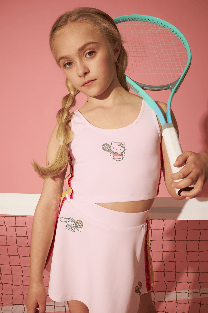 Lola + The Boys Sets Hello Kitty® and Friends Sequin Stripe Tennis Set