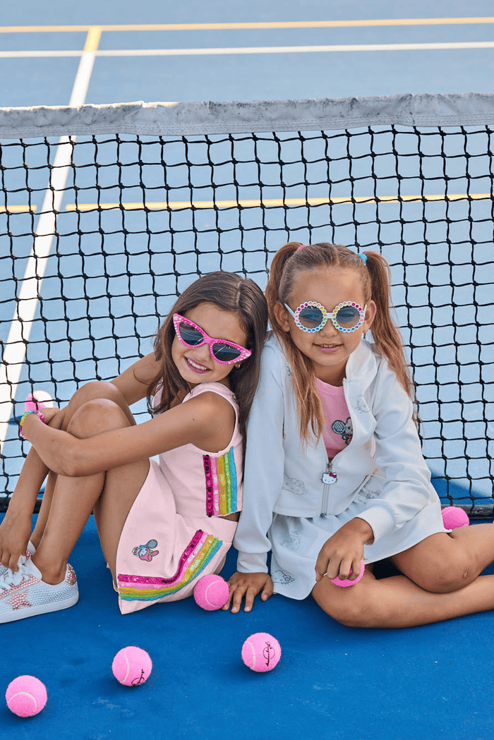Lola + The Boys Sets Hello Kitty® and Friends Sequin Stripe Tennis Set