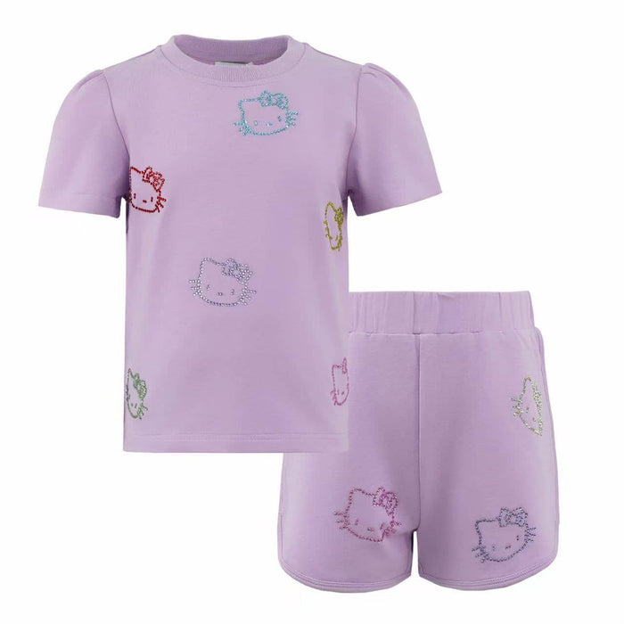 lola-hellokitty Sets Hello Kitty® Crystal Short Set - Lavender