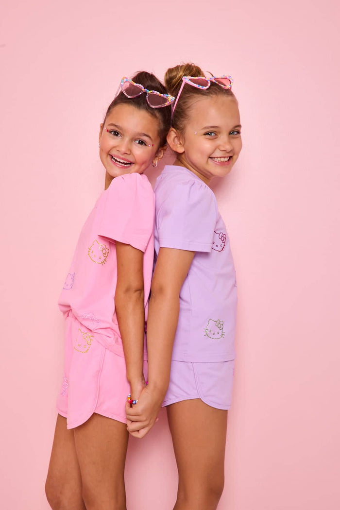 lola-hellokitty Sets Hello Kitty® Crystal Short Set - Pink