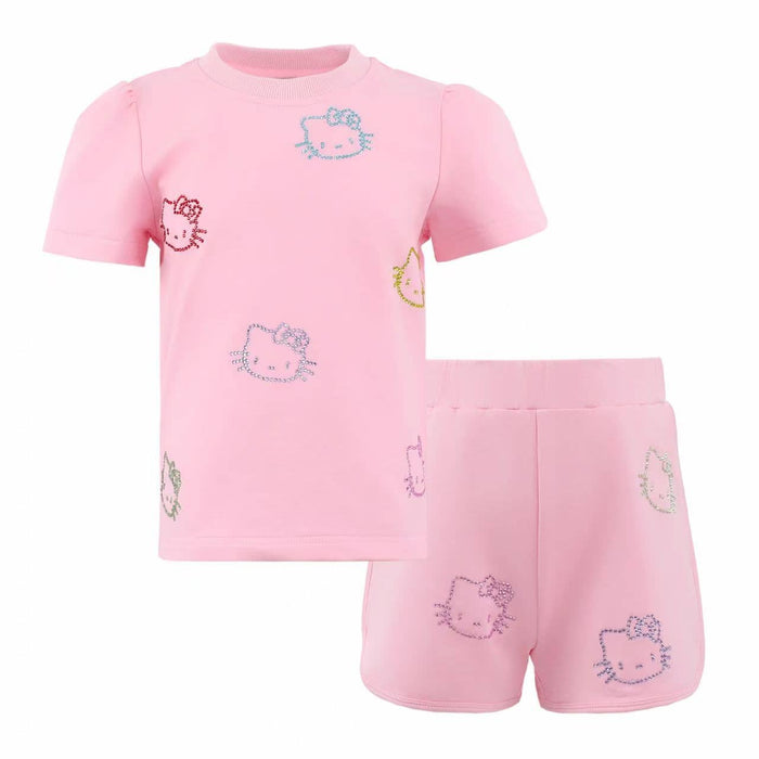 lola-hellokitty Sets Hello Kitty® Crystal Short Set - Pink