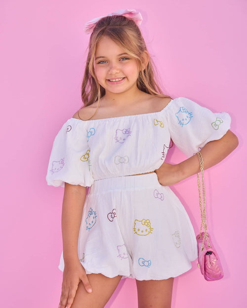 lola-hellokitty Sets Hello Kitty® Hailey Bubble Set - White