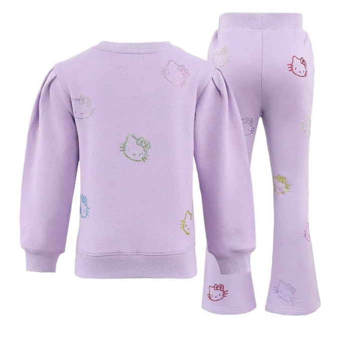 Lola + The Boys Sets Lavender Crystal Hello Kitty Set
