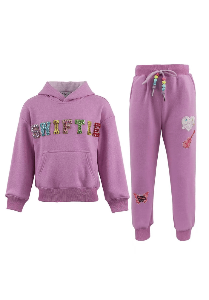 lola-new-arrival Sets Lavender Crystal Swiftie Track Set