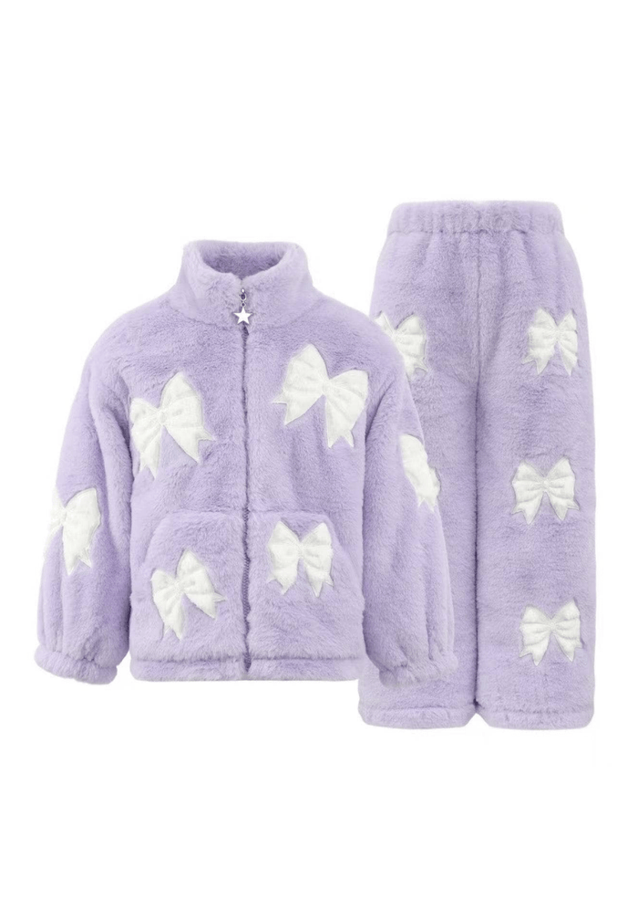 Lola + The Boys Sets Lavender Pretty in Bows Plash Set