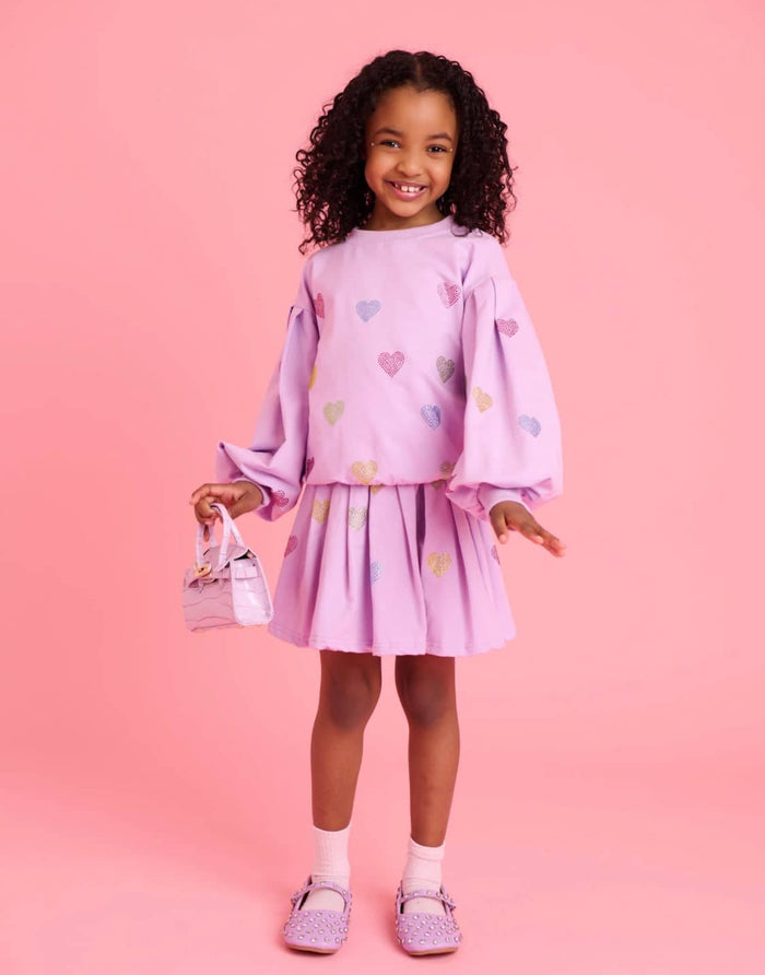 Lola-spring-25 Sets Lavender Sparkle Hearts Set