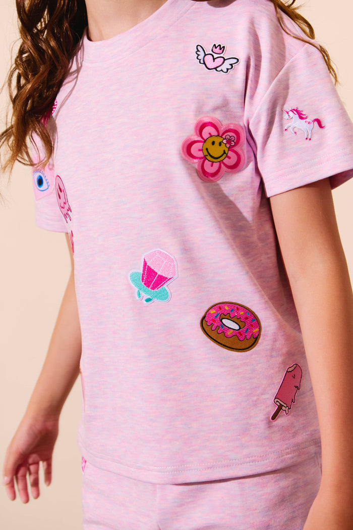 Lola + The Boys Sets Lavender Super Soft Short Set