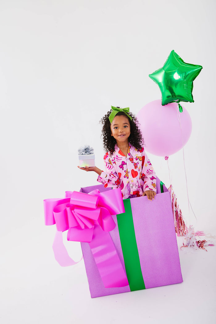 Lola + The Boys Sets Lola’s Christmas Silk Set