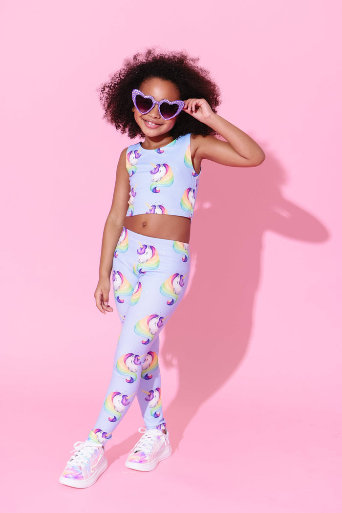 Lola + The Boys Sets Magical Unicorn Athletic Set