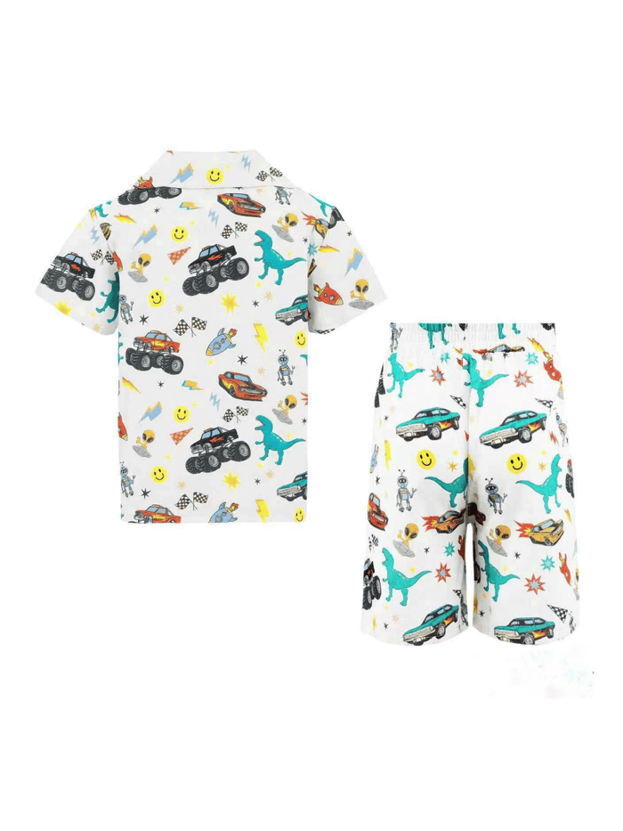 Lola + The Boys Sets Monster Truck Mania Beach Set