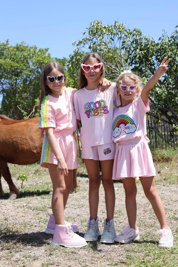 Lola + The Boys Sets Over The Rainbow Dreams Skort Set
