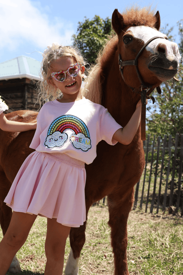 Lola + The Boys Sets Over The Rainbow Dreams Skort Set
